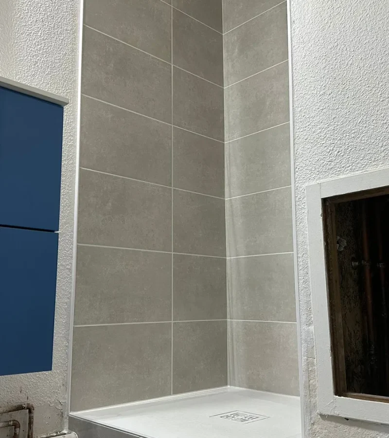 Réalisation de faïence par HBC Design, carreleur à Saint Sulpice de Royan